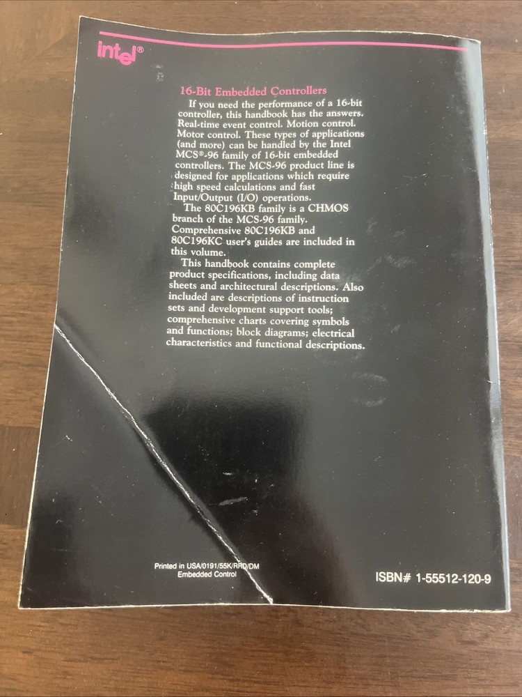 Intel 16-bit Embedded Controllers 1991