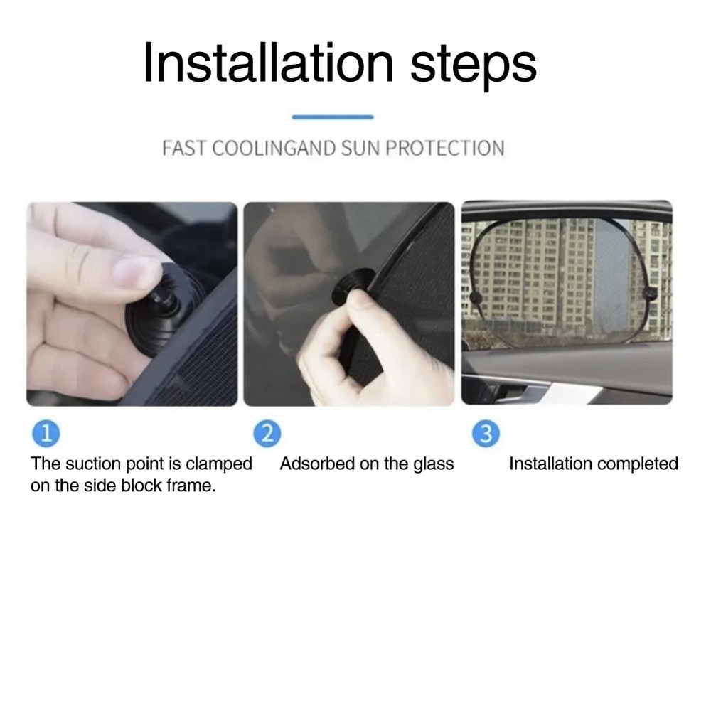 Car Windscreen Sun Shade Folding Front Windscreen Cover Visor L