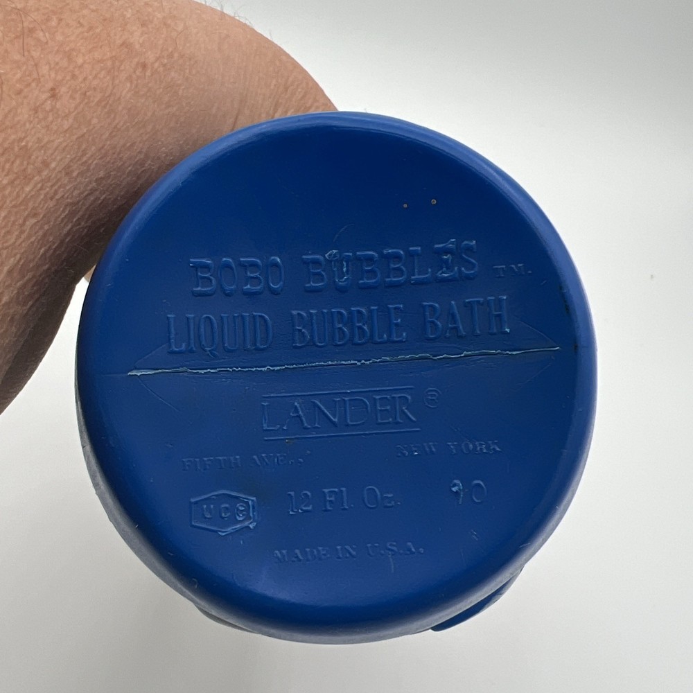 Vibtage Landers BOBO bubble bath bottle empty