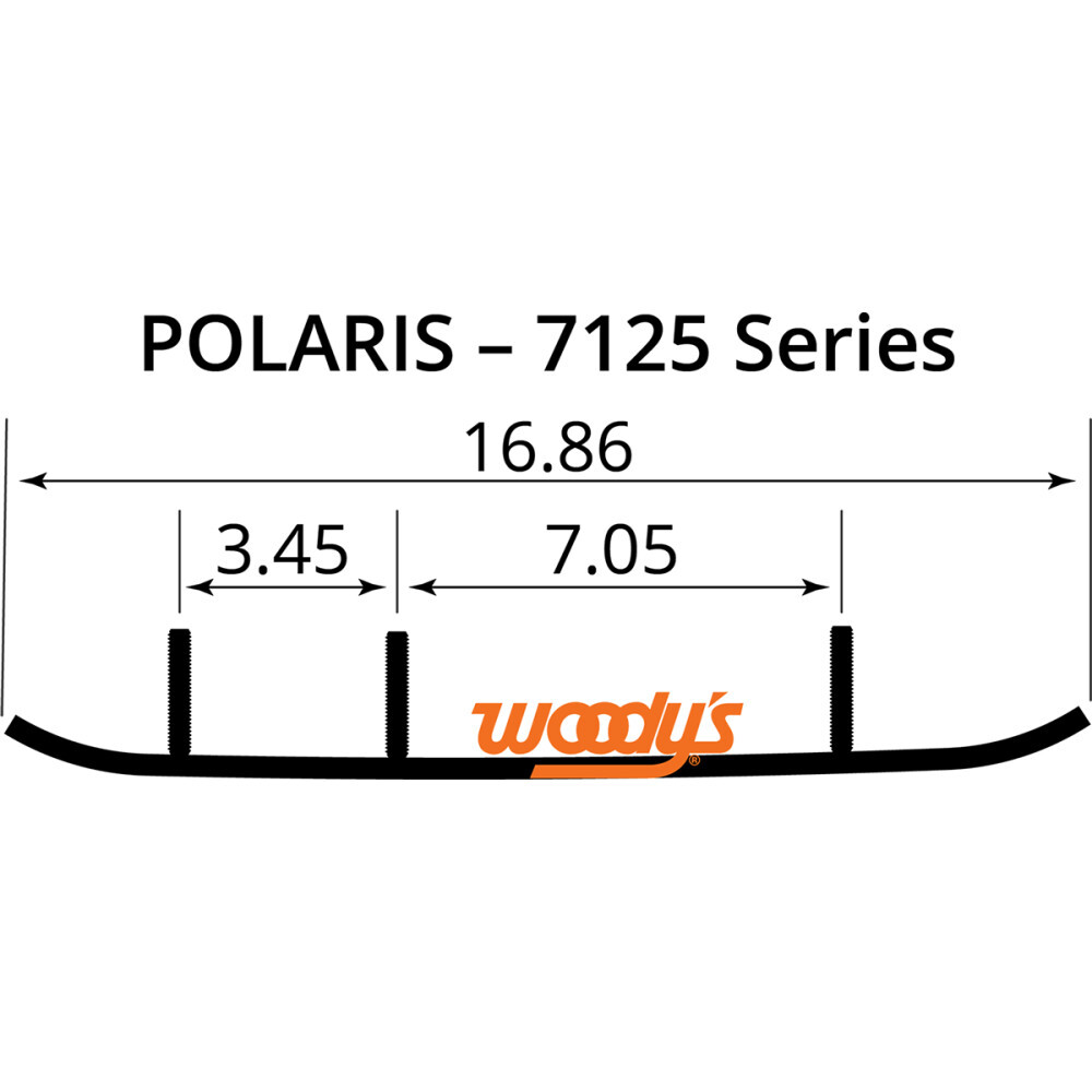 Woody's Extender Trail III Flat-Top Runner | EPI3-7125