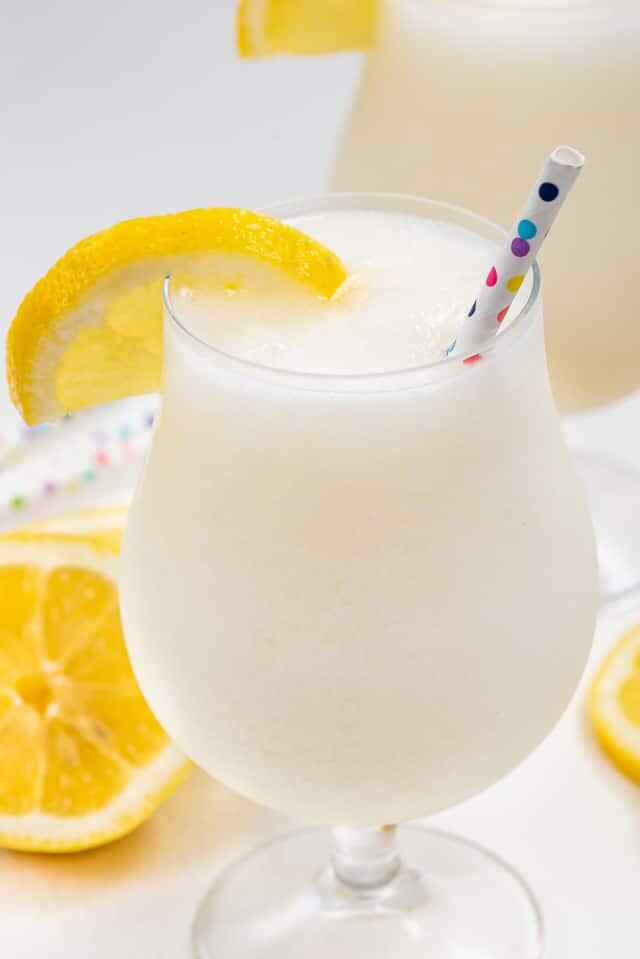 LEMON DROP VODKA/ RUM / MOSCATO WINE SLUSH MIX