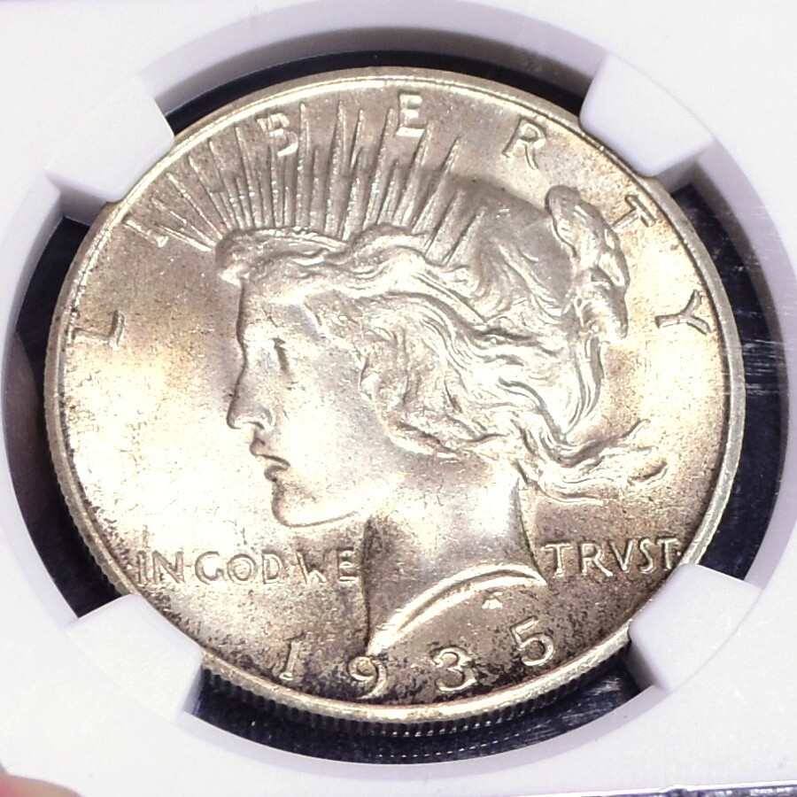 1935-S Peace Dollar - NGC MS64 CAC (#58574-L)