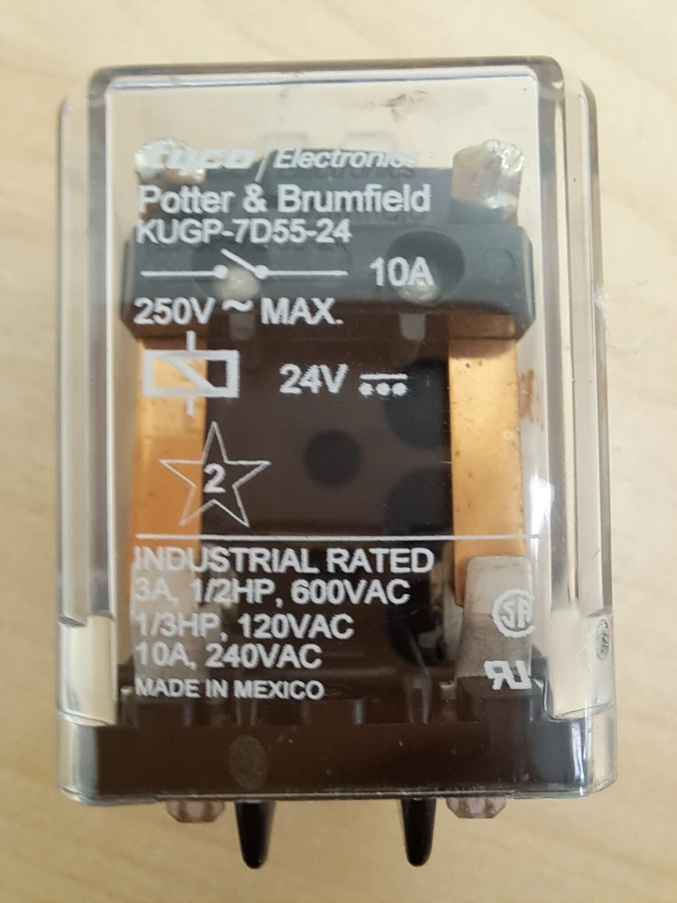 Agfa Avalon LF TYCO KUGP -7D55-24 relay