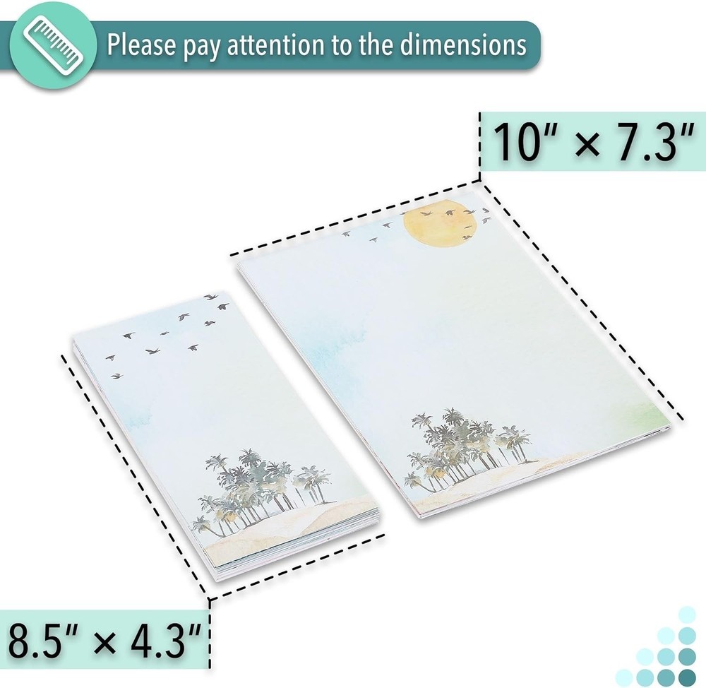 Personalized Touch: 30 Writing Papers & 18 Envelopes in Elegant Patterns