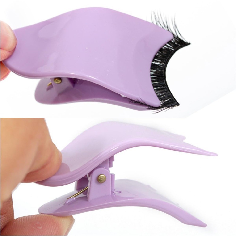 False Eyelash Applicator Tool 3 Pack Eyelash Clip Lash Buddy Makeup Tool for