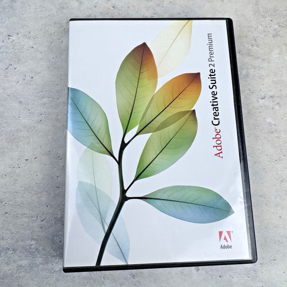 Adobe Creative Suite® 2 Premium Full Version For Windows 6 Discs Complete