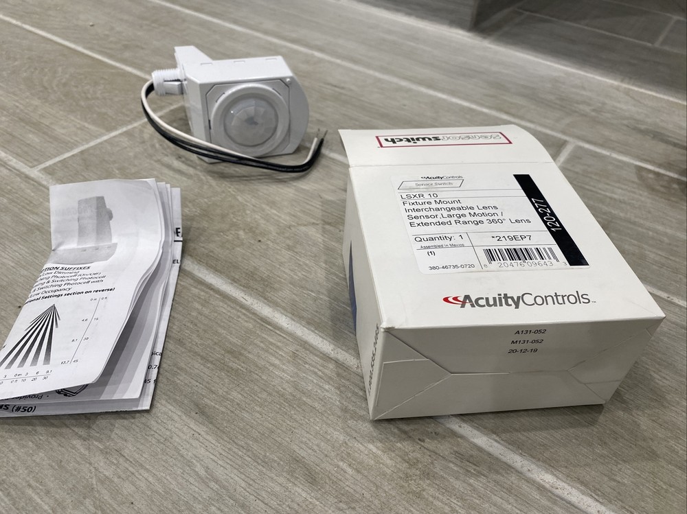 (A)AcuityControls Sensor Switch LSXR 10 219EP7 Large Motion/Extended Range⭐️