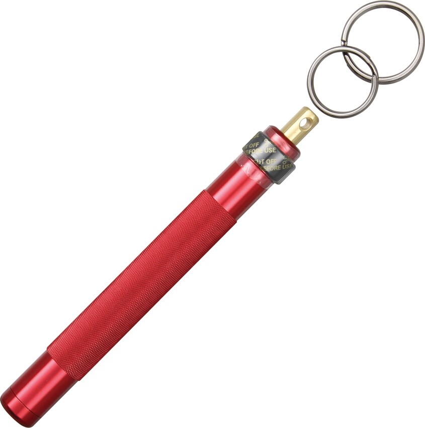 ASP Key Defender Red Aluminum Construction With Replaceable Aerosol Inserts