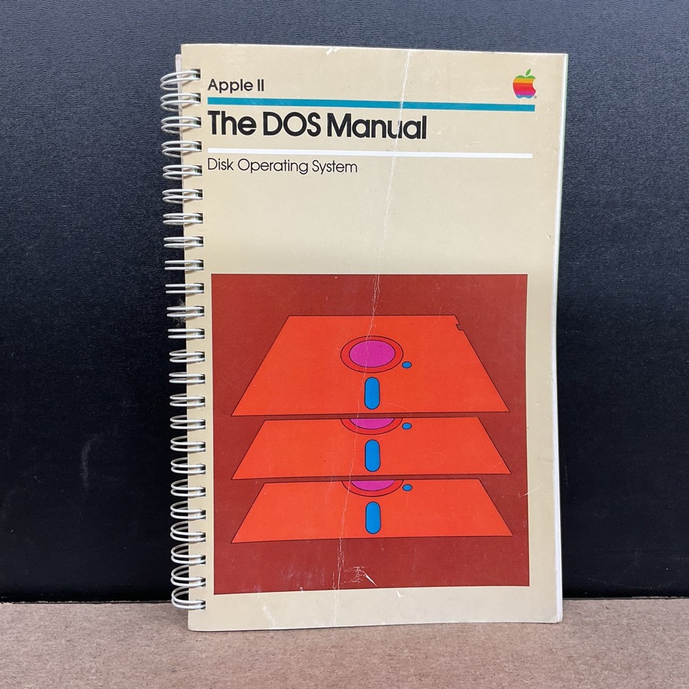 Apple Macintosh II The DOS Manual Disk Operating System Vintage Computing