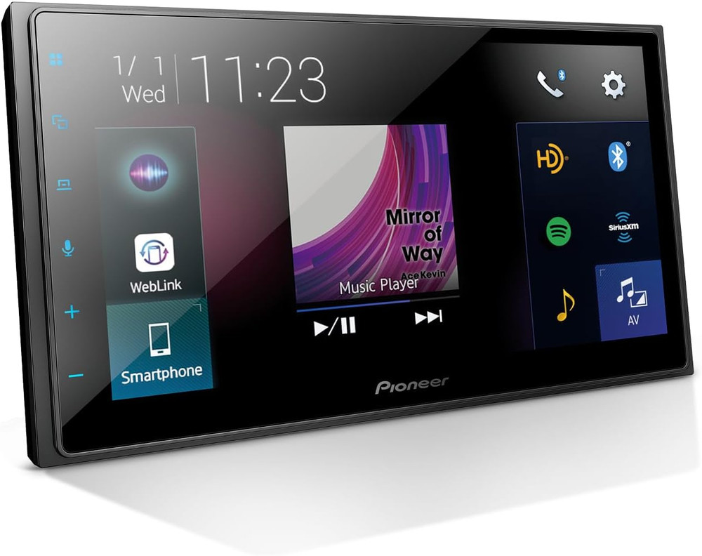 DMH-2660NEX 6.8" Capacitive Touchscreen, Double Din – Wired Apple Carplay & Andr