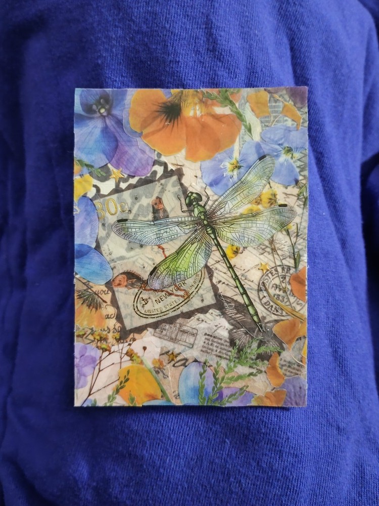 ACEO Mixed Media Collage Art – Original Signed