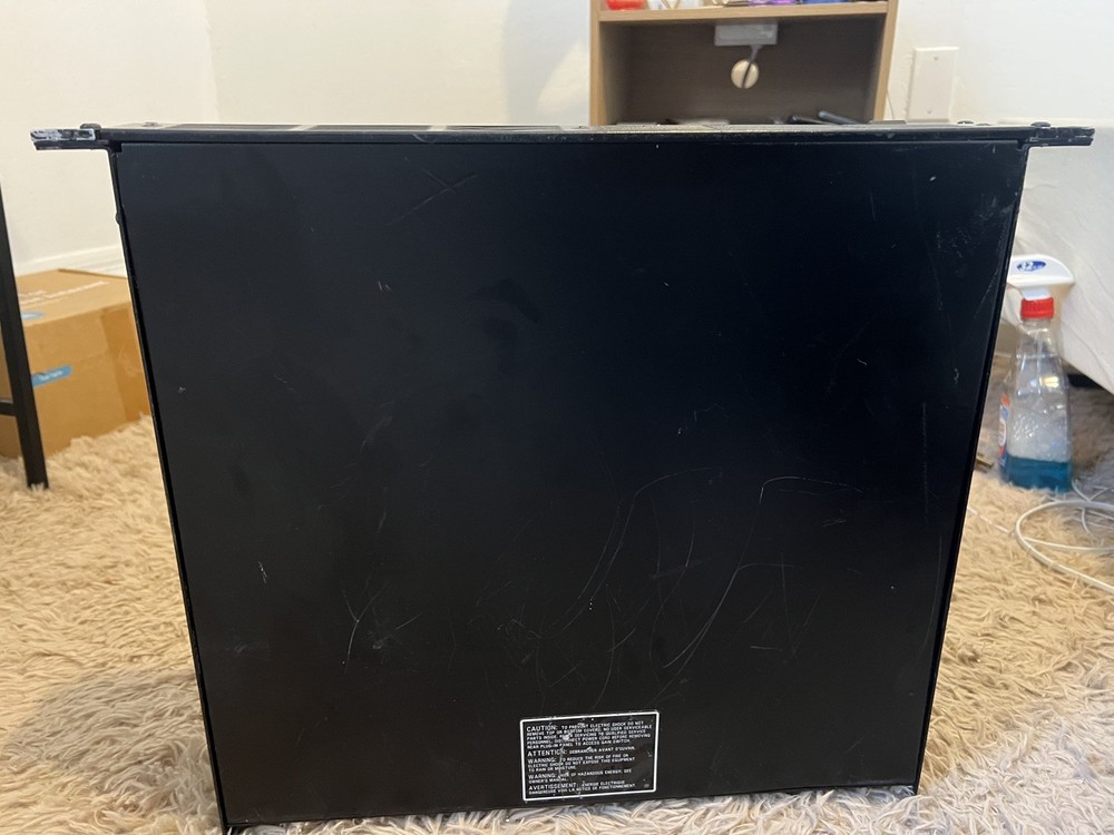 Crown Com-Tech 200 200W 2 Channel Commercial Power Amplifier Tested Working