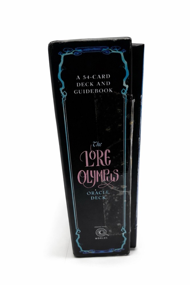 Lore Olympus Oracle Deck 54 Cards Guidebook Rachel Smythe Complete Set Box