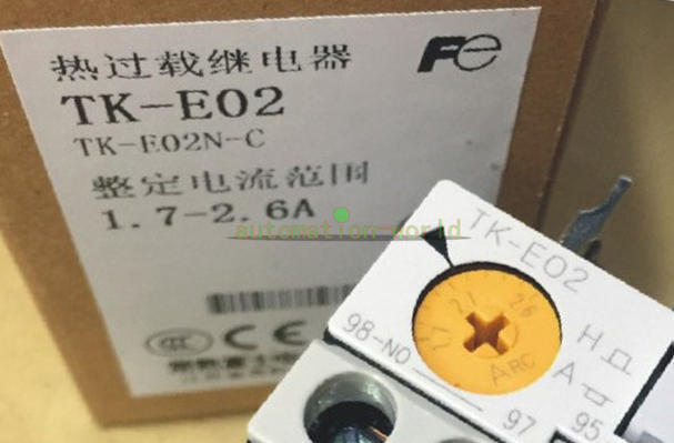 ONE New FUJI TK-E02 1.7-2.6A Thermal overload relay