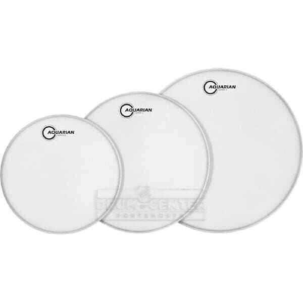Aquarian Texture Coated Drumhead Pack 10/12/14