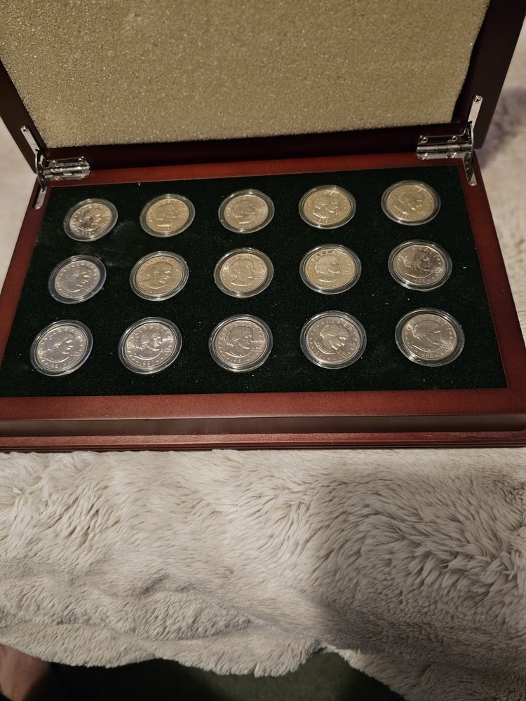 susan b anthony dollar set 15 Coin Set