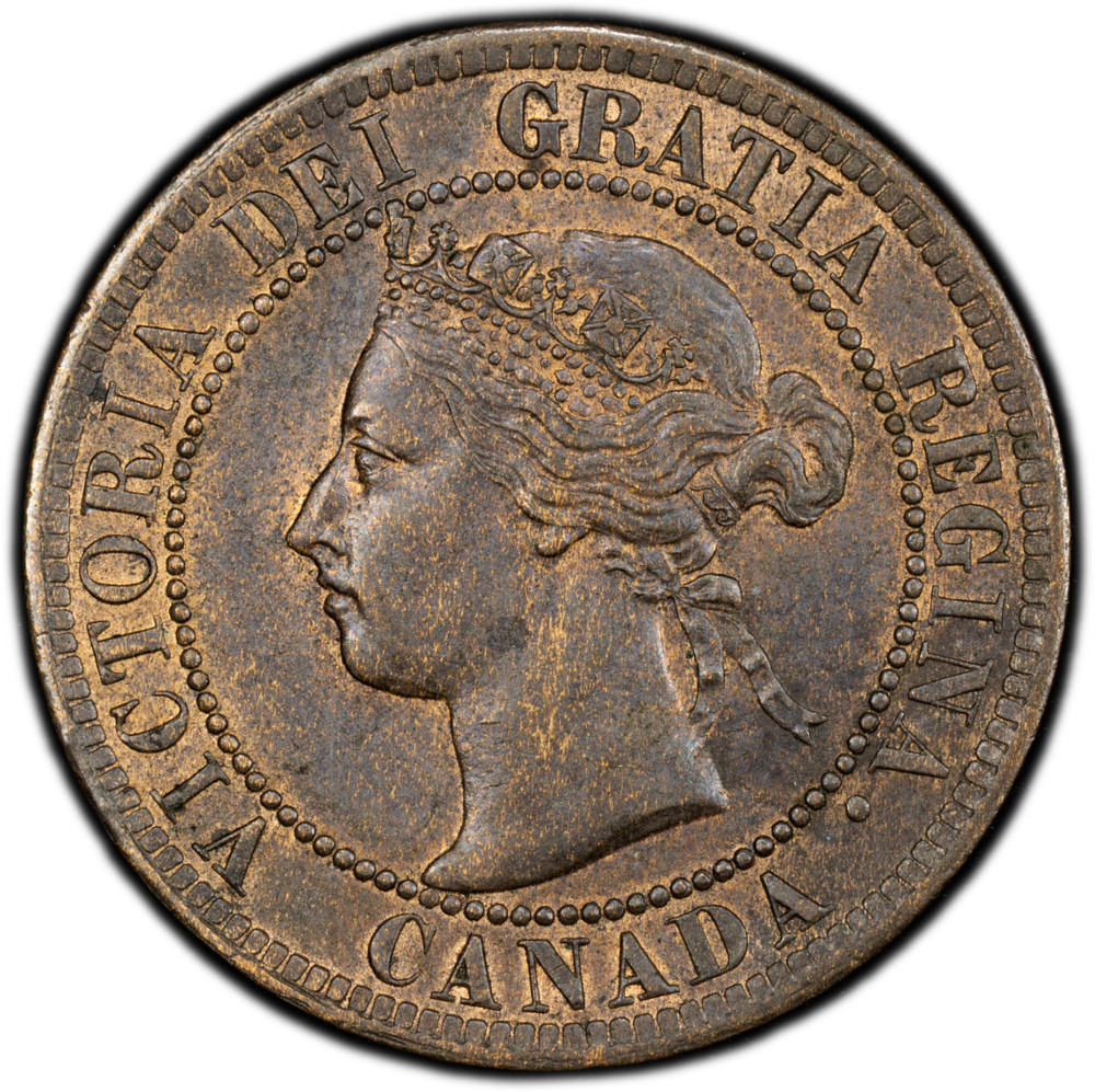 1895 CANADA LARGE CENT PCGS MS-61 BN