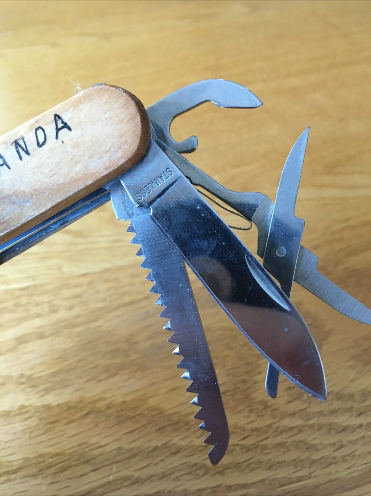 Natural Bridge Caverns Texas Multi Use Camping Survival Knife