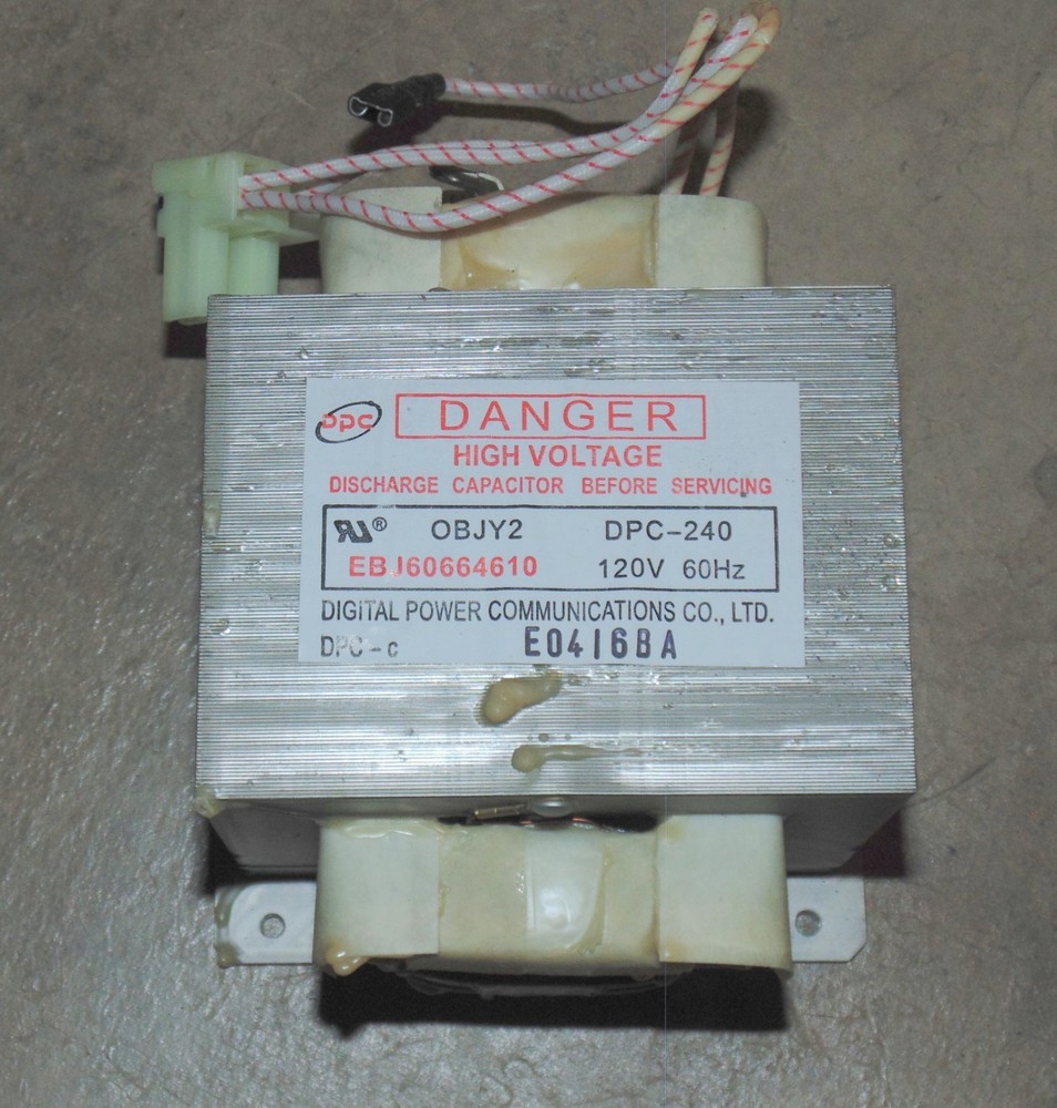 LG High Voltage Transformer EBJ60664610