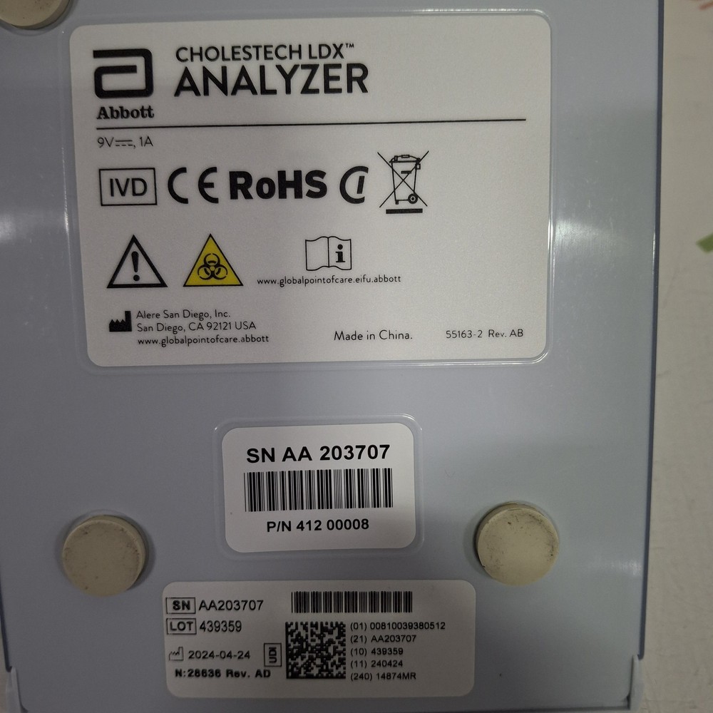 Cholestech LDX Cholesterol Analyzer