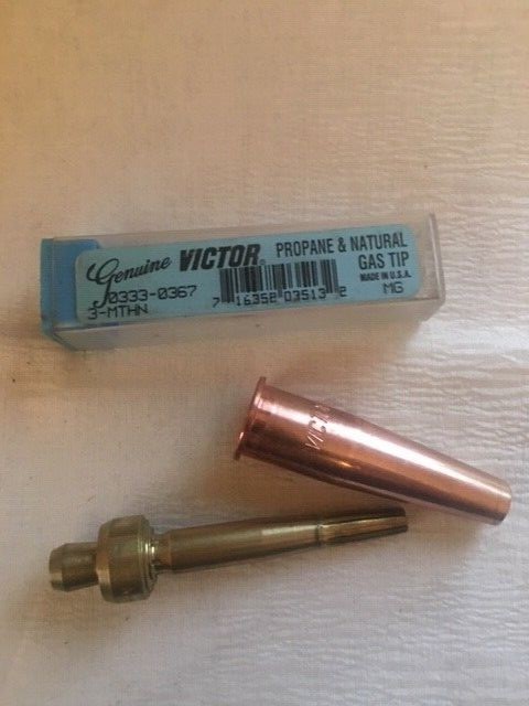 VICTOR Cutting Tip,size 3 TIP MTHN-3