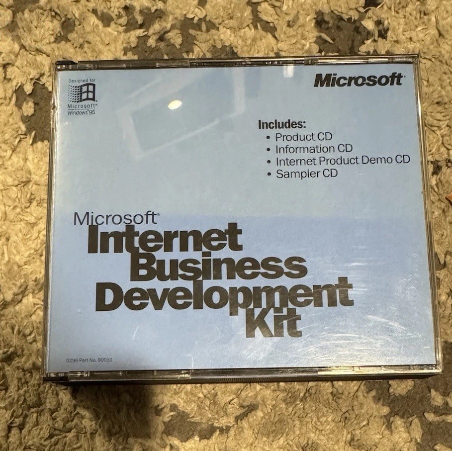 Microsoft Internet Buisness Development Kit (1996) Part #90031