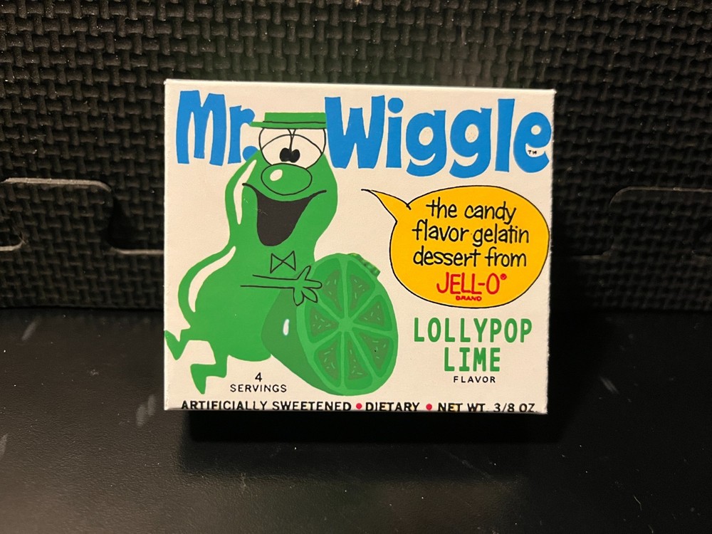 Mr Wiggle jello - empty custom design display box