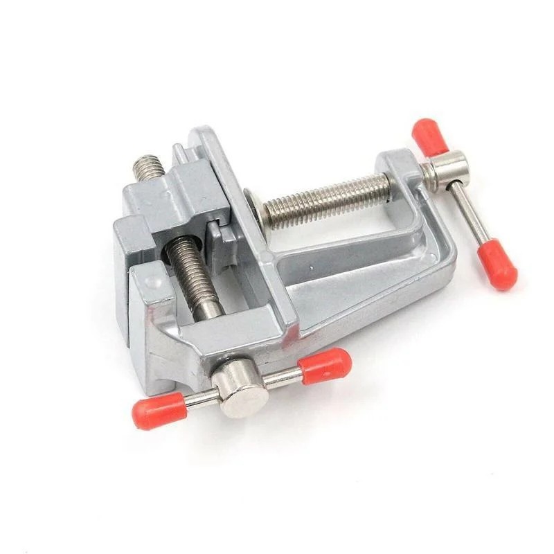 1 pc Small Mini Fixed Table top Work Bench Desk Clamp On Hobby 30mm