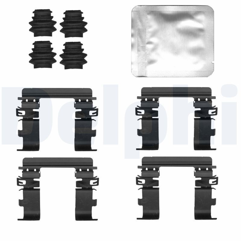 Accessory Kit, disc brake pad DELPHI LX0833