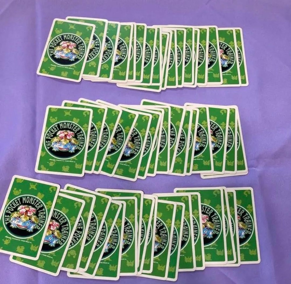 Pokemon Playing Cards Green