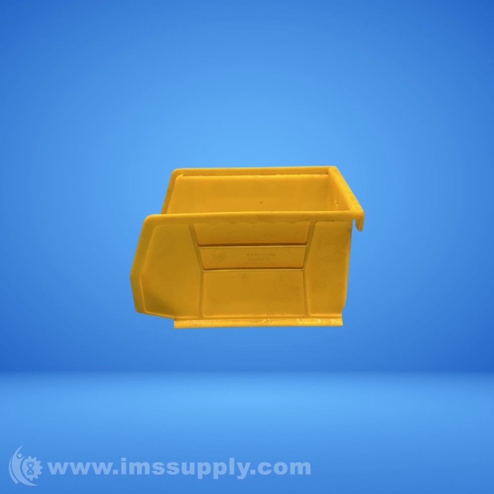 Quantum Storage Systems QUS210 Color Yellow Stack and Hang Bin USIP