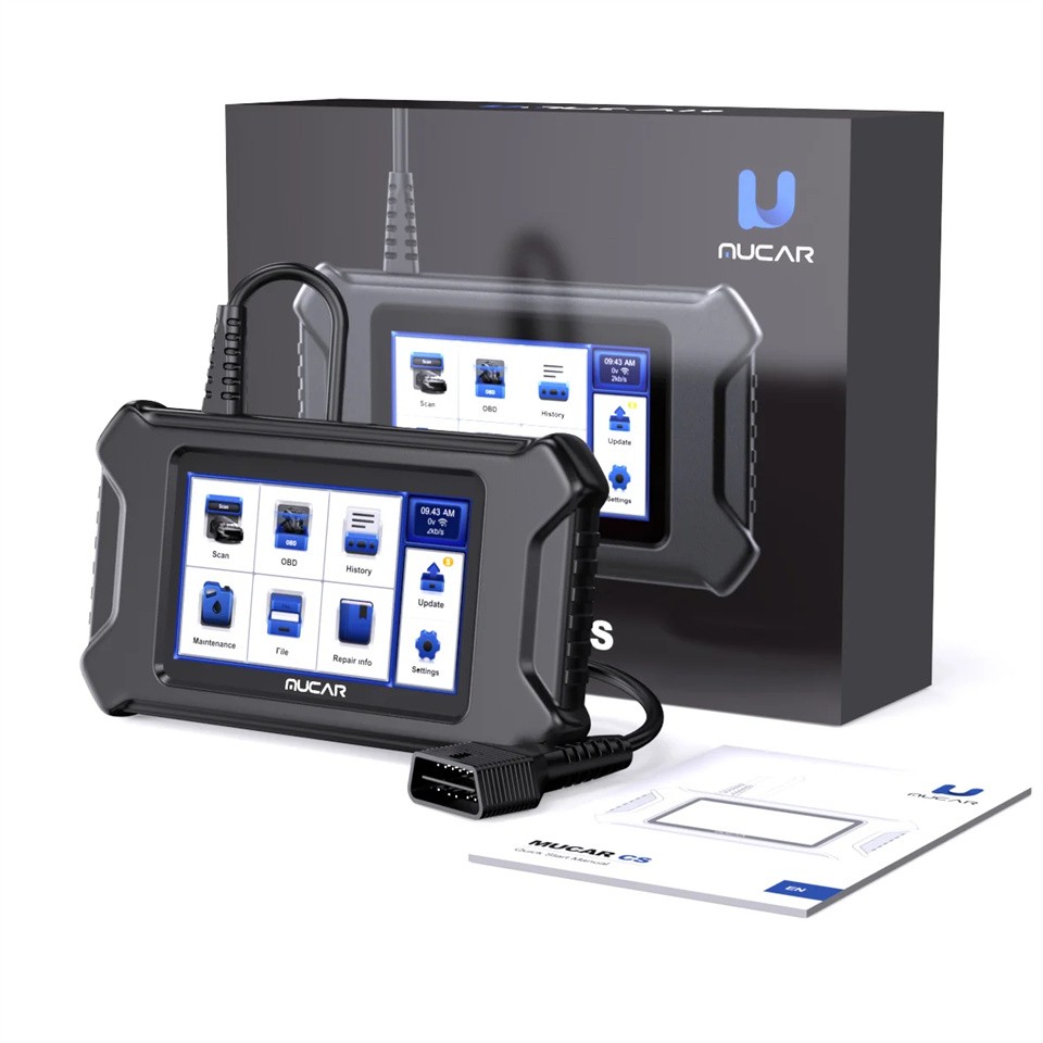 USED MUCAR CS90 ECM Systems Auto Diagnostics Scanner Code Read+28 Reset LifeFree