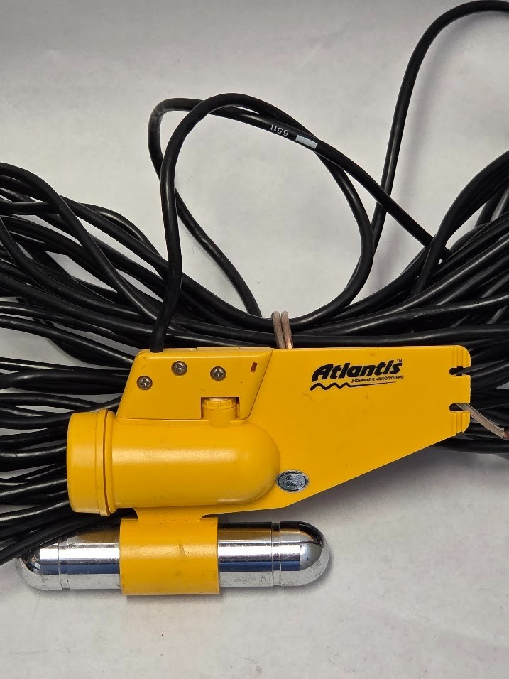 Atlantis Underwater Video System 65' Cable & Camera Excellent Condition Untested