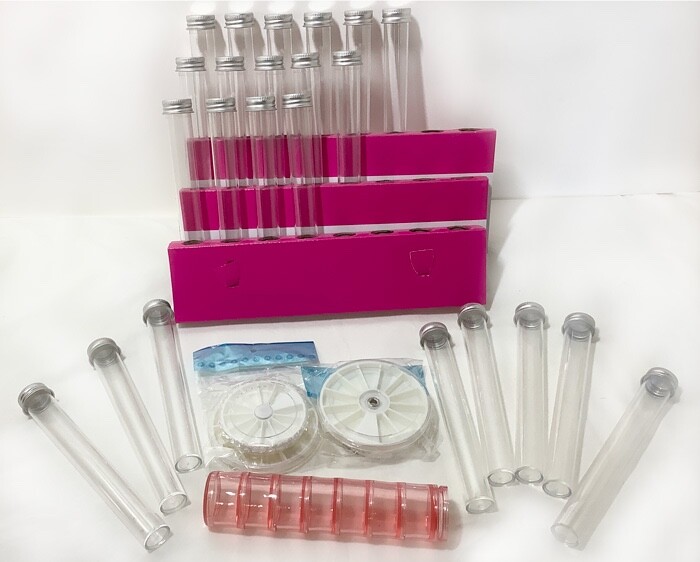 Lot -  Nice variety of 28 Bead Crafting Storage Containers!