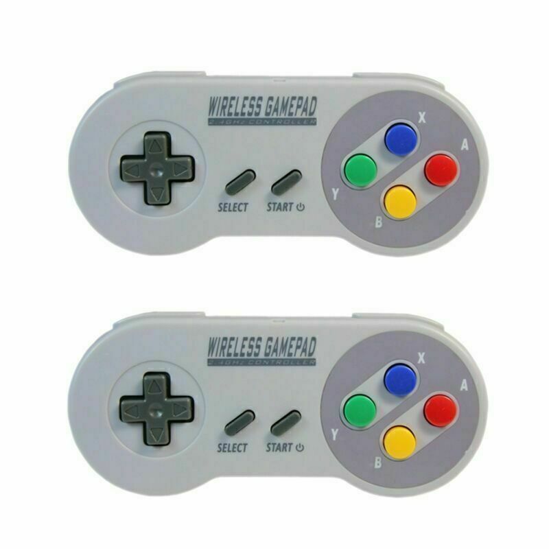 For Super SNES Classic Mini Game Console Wireless Gamepad Controller Accessories