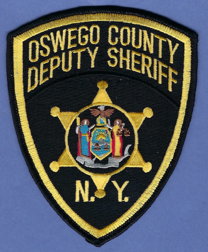 OSWEGO COUNTY NEW YORK SHERIFF SHOULDER PATCH