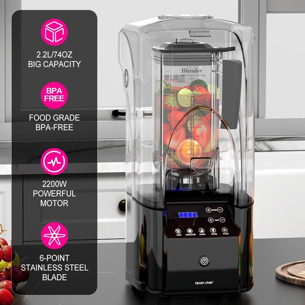 Commercial Blender Lecon Chef