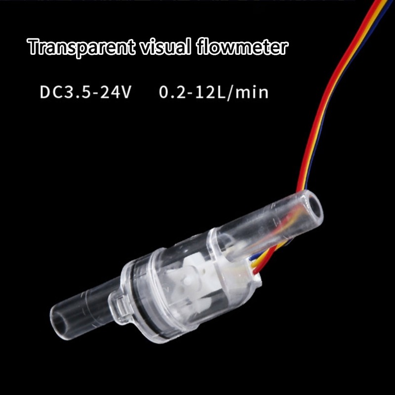 High Sensitivity Hall Effect Water Flows Meter Hall Meter for Various Liquids