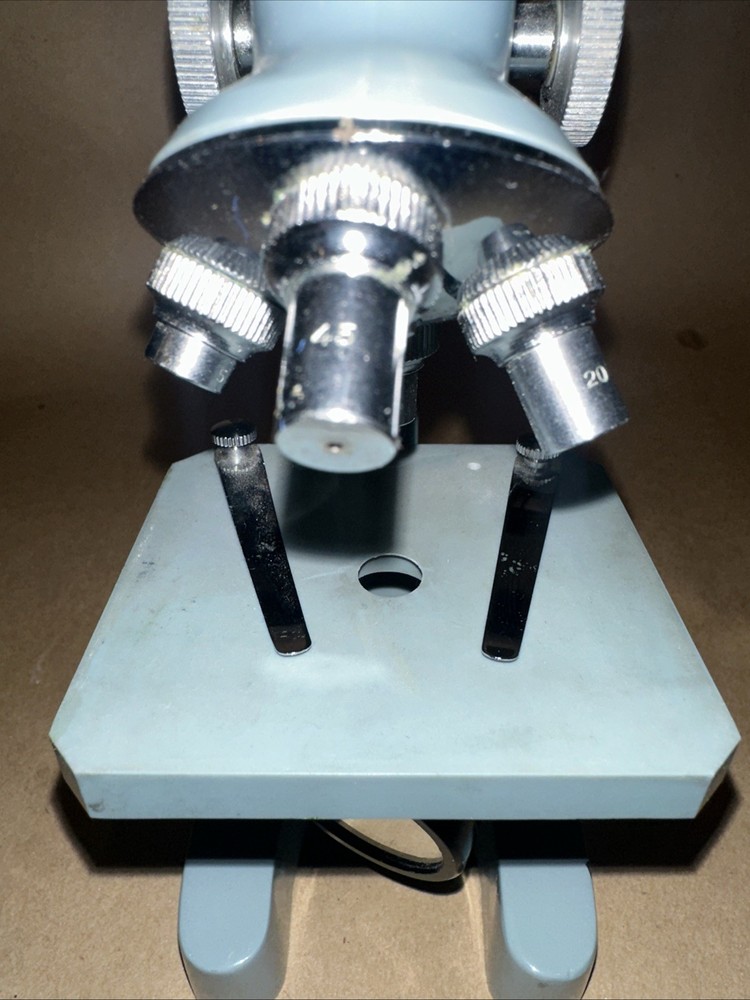 Vintage Atco 50X-900 Microscope