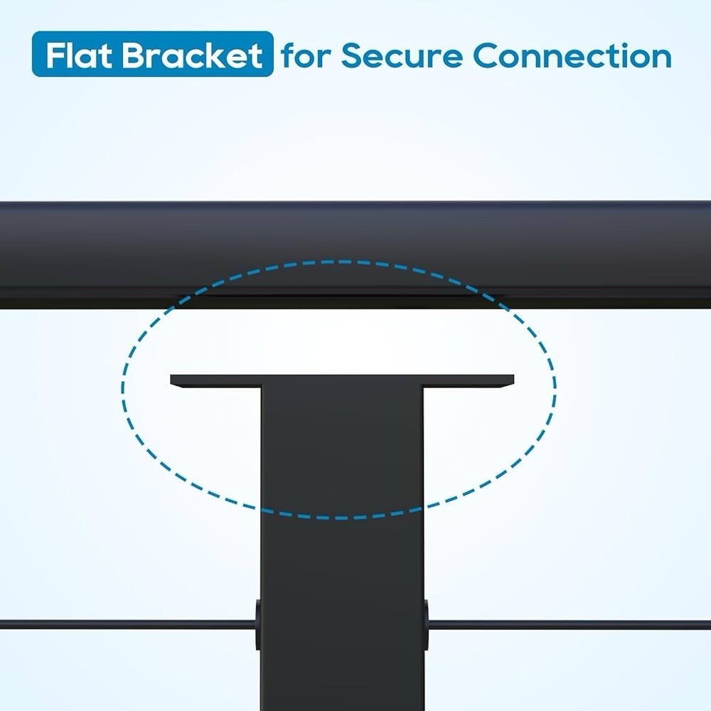 Level Drilled Cable Railing Post 36" (35"X2"x2")