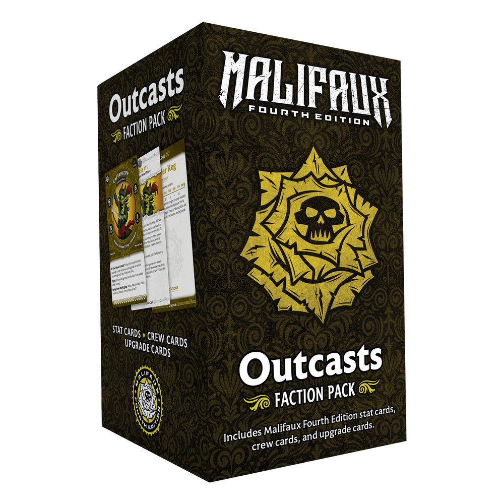 Malifaux Fourth Edition: Outcast Faction Pack