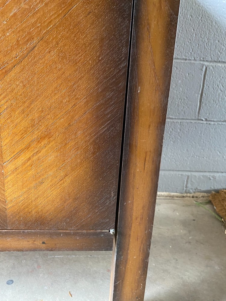 Mid 20th Century Brutalist Tessellated Sideboard