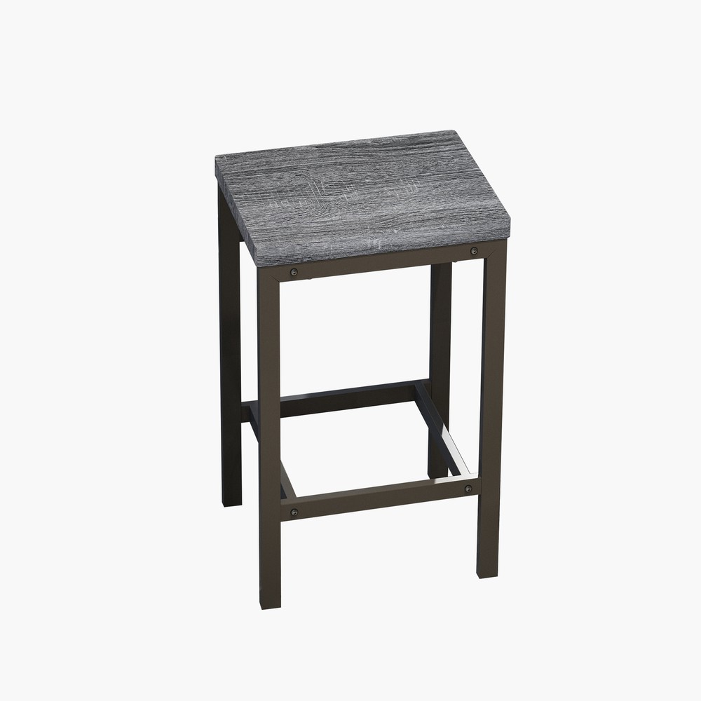 Modern Kitchen Dining Table, Pub Table Long Dining Table Set with 3 Stools