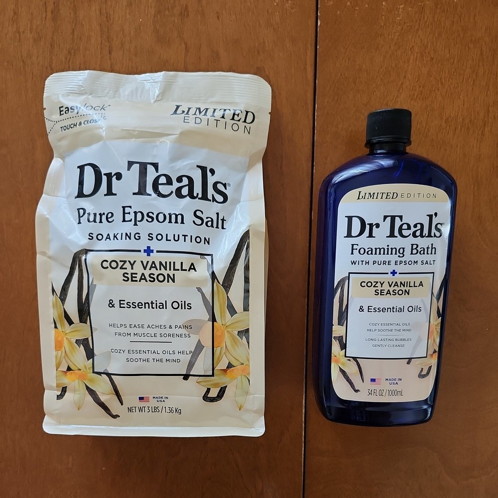 Dr Teals Limited Edition Epsom Salt & Foaming Bath