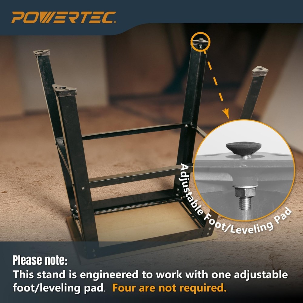 Powertec Universal Tool Stand 500lbs Load Capacity