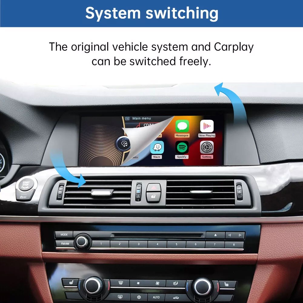 For BMW 328i 2008-2013 CIC System Wireless Apple Carplay Android Auto Module