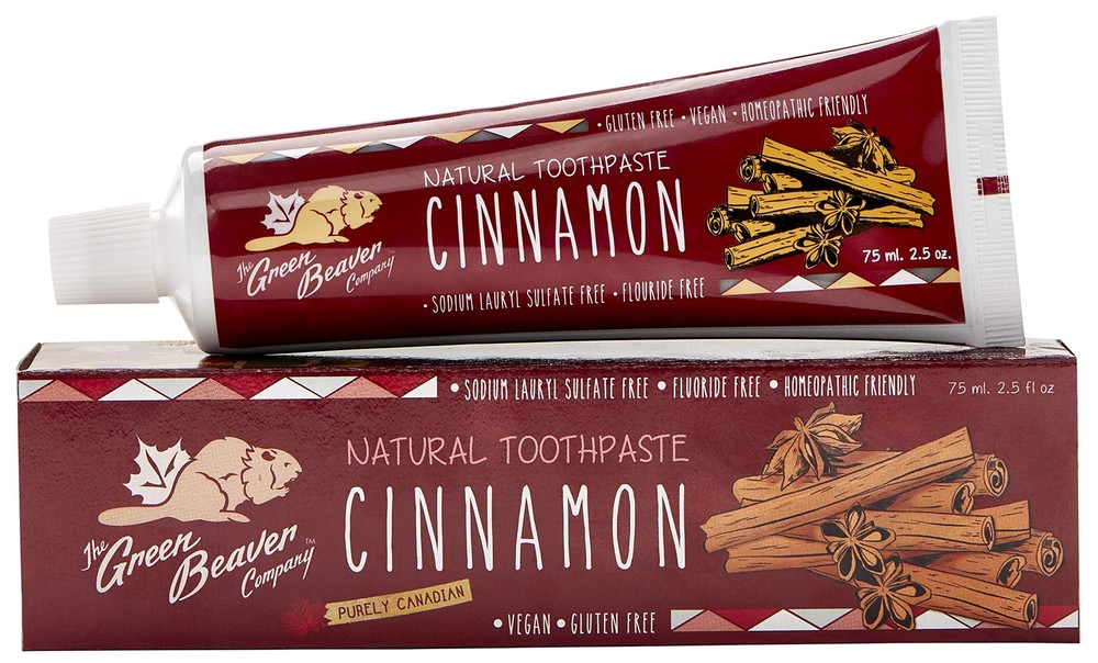 GREEN BEAVER Cinnamon Toothpaste, 75 ML