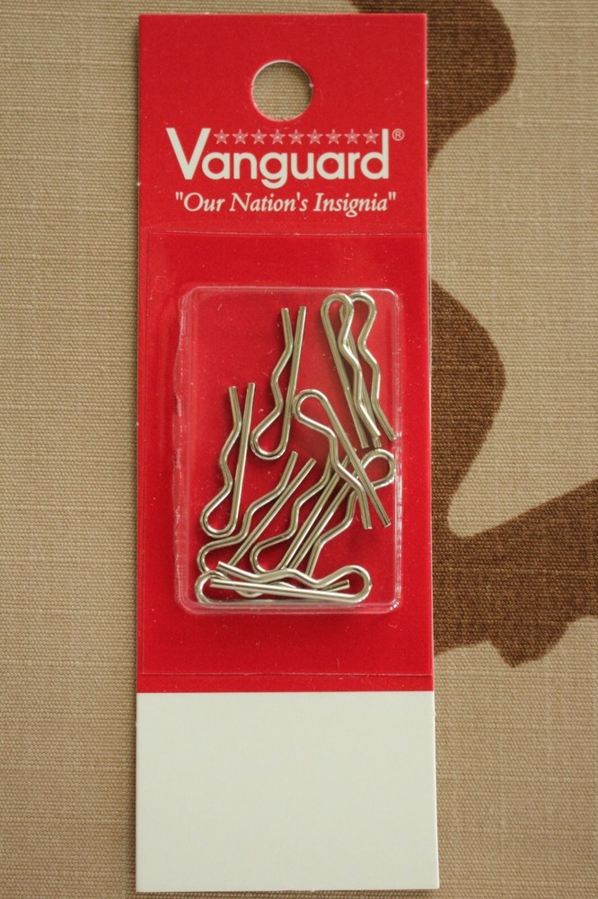 USAF US AIR FORCE ALL RANKS COAT & JACKET LOOP BACK BUTTON TOGGLE CLIP 10 PC SET