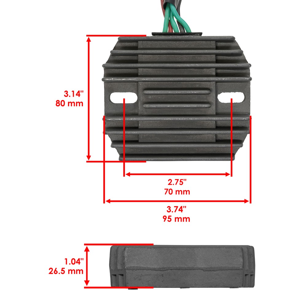 Regulator Rectifier for Mariner Marine 90 Hp 90Hp 4-Stroke Engine 2000-2005