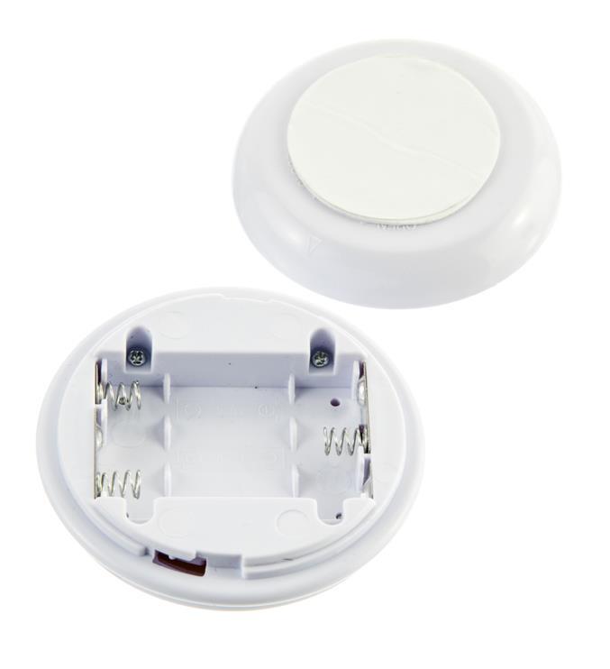 CLEARANCE 4 Pc Color Changing Puck Light Set Remote Control Wireless Light Show